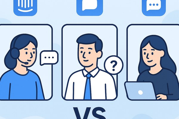 Intercom vs Crisp vs Tidio - Live Chat Tools Compared