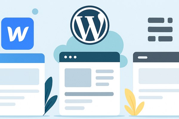 Webflow vs WordPress vs Ghost - CMS Platforms Compared