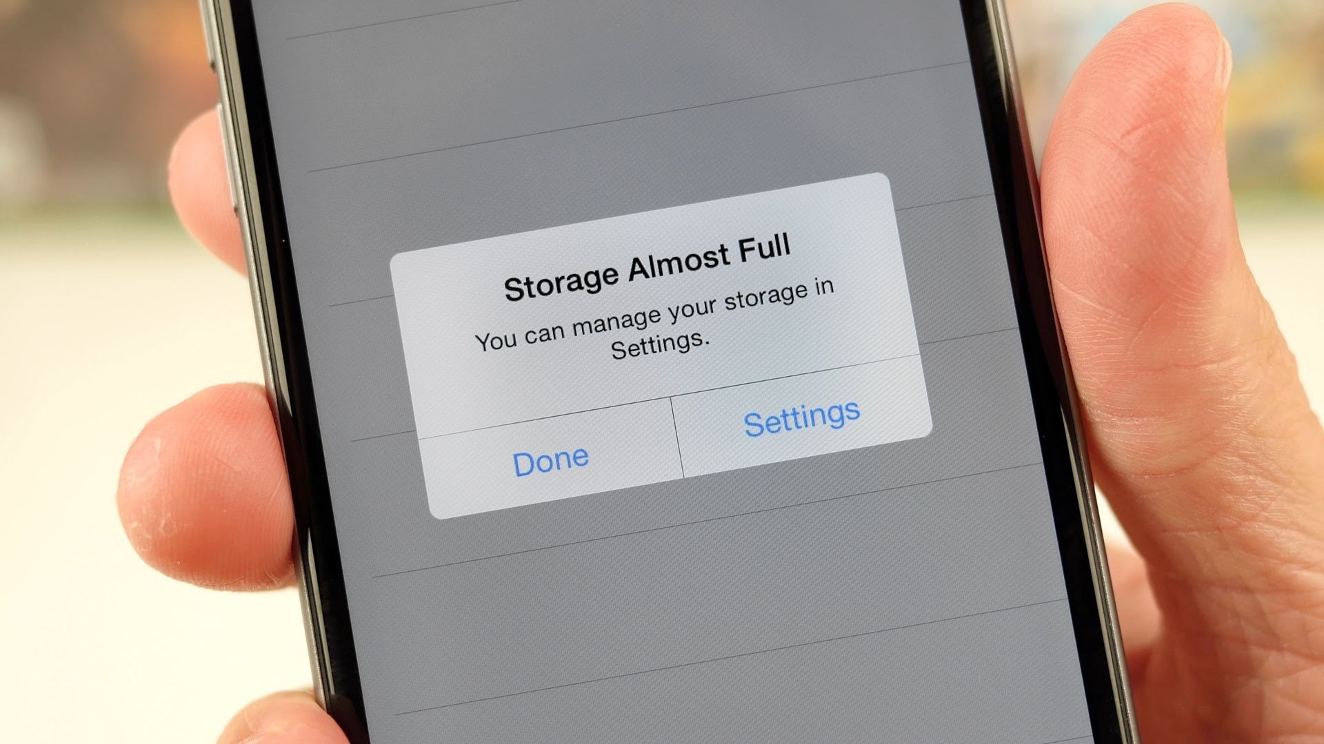 how to free up space iPhone