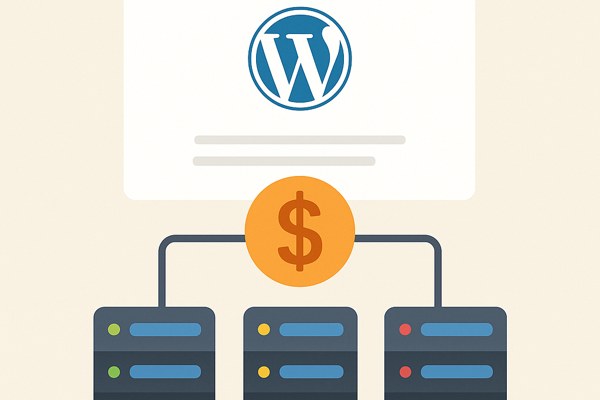 How much does it cost to host your WordPress blog on different hosts?
