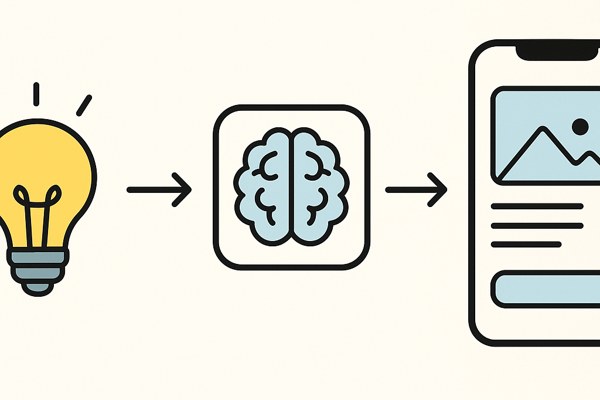 From Idea to App Using AI A Beginner’s Workflow