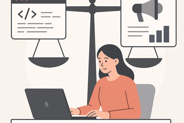 How to Balance Coding and Marketing Time