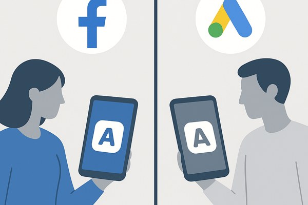 Facebook vs Google Ads for Apps