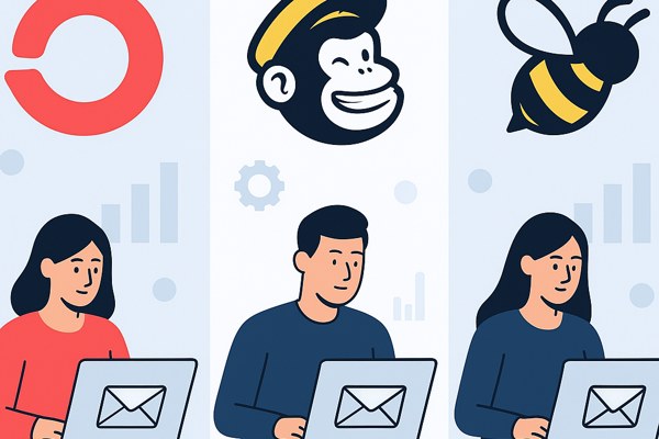 ConvertKit vs Mailchimp vs Beehiiv - Email Marketing Platforms Compared