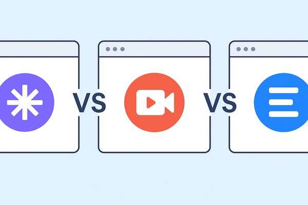 Loom vs Tella vs Descript - Screen Recording Tools Compared