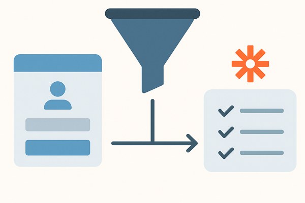 How to Build a Lead Capture Funnel with Carrd and Zapier